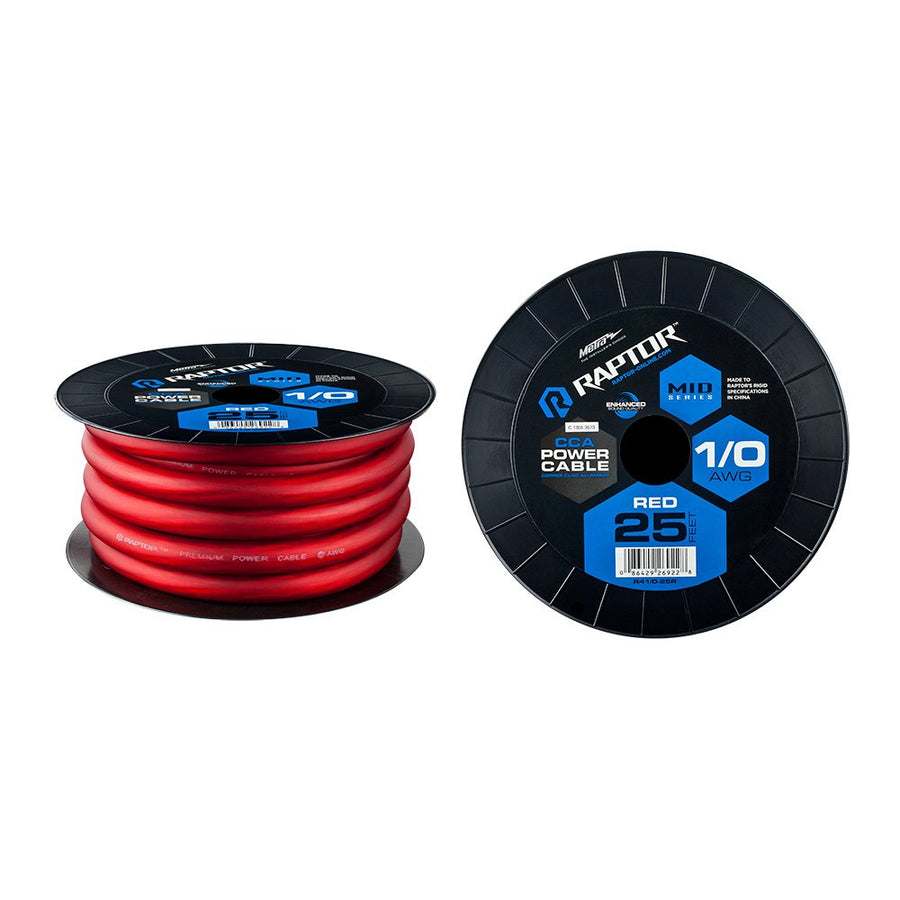 Power Cable Raptor R4R0-25 MID SERIES (Red)