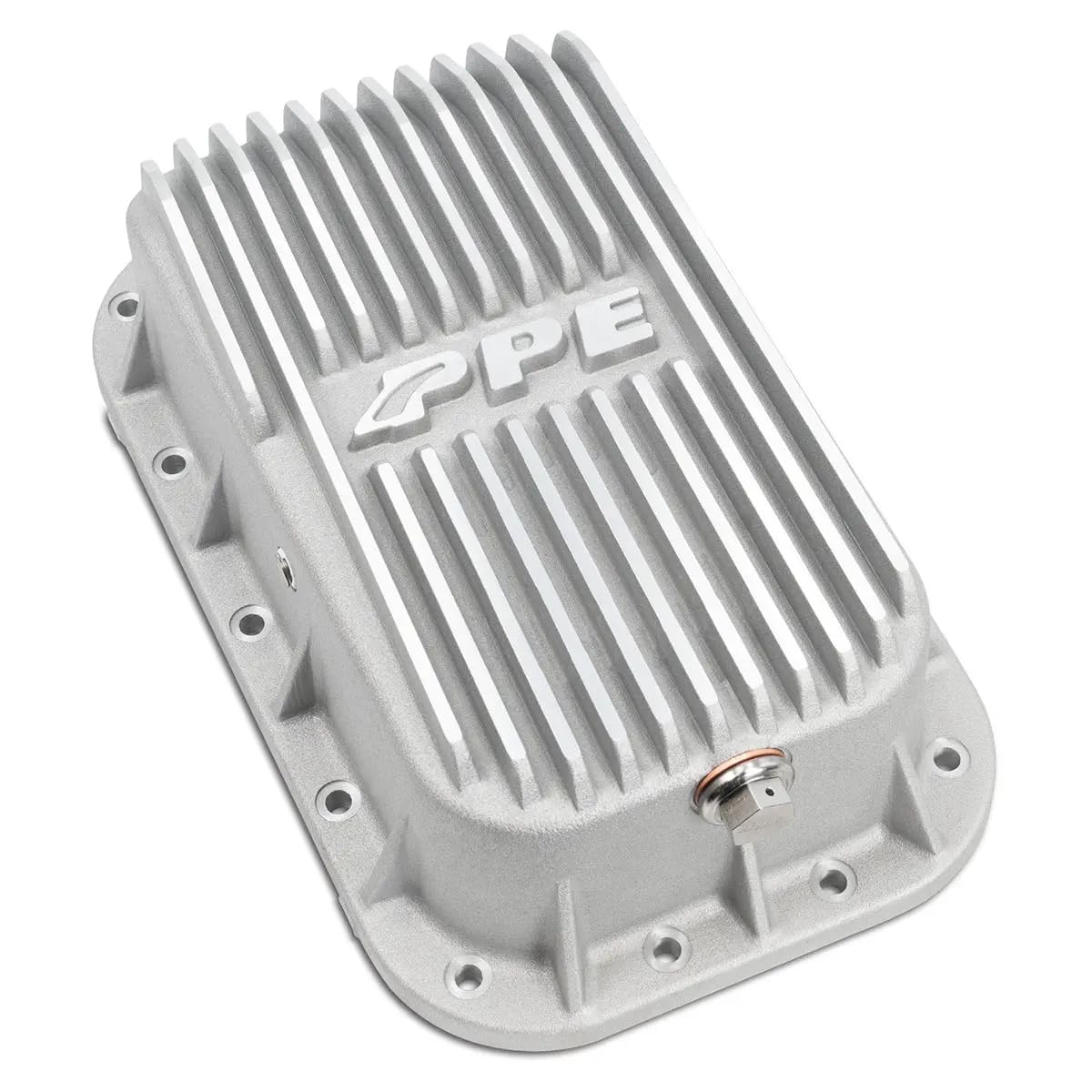 Heavy Duty PPE Cast Aluminum Oil Pan (Raw) 214054000 Compatible for 2012-2018 Jeep Wrangler 3.6L or 2011-2019 Dodge Challenger/Charger 3.6L