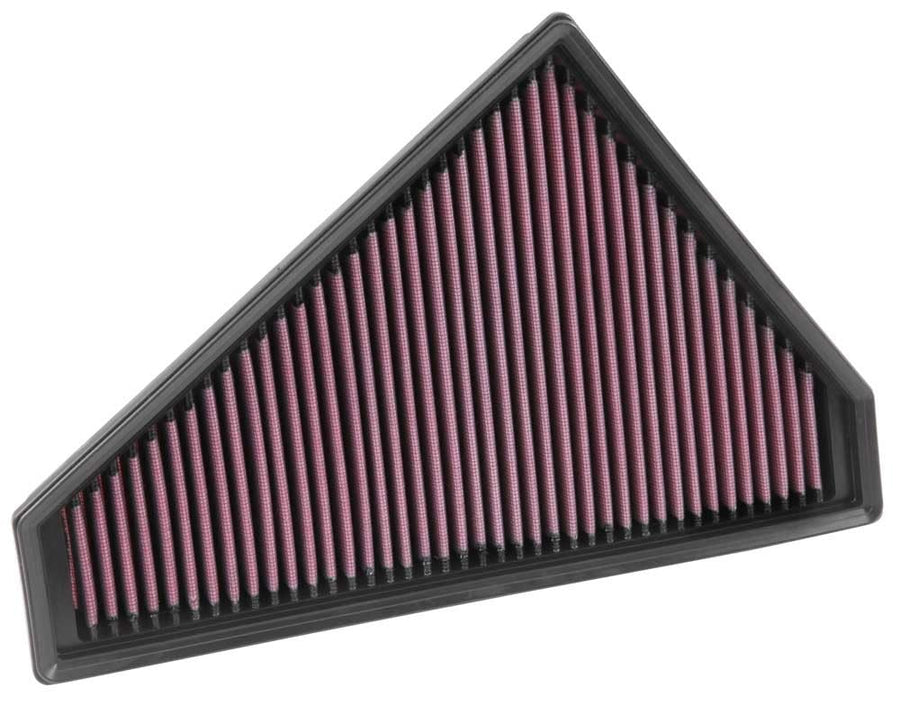 K&N Engine Air Filter: Washable, Increase Power & Acceleration, Premium, Replacement Car Air Filter: Compatible with 2014-2019 JAGUAR (F-Type), 33-3022