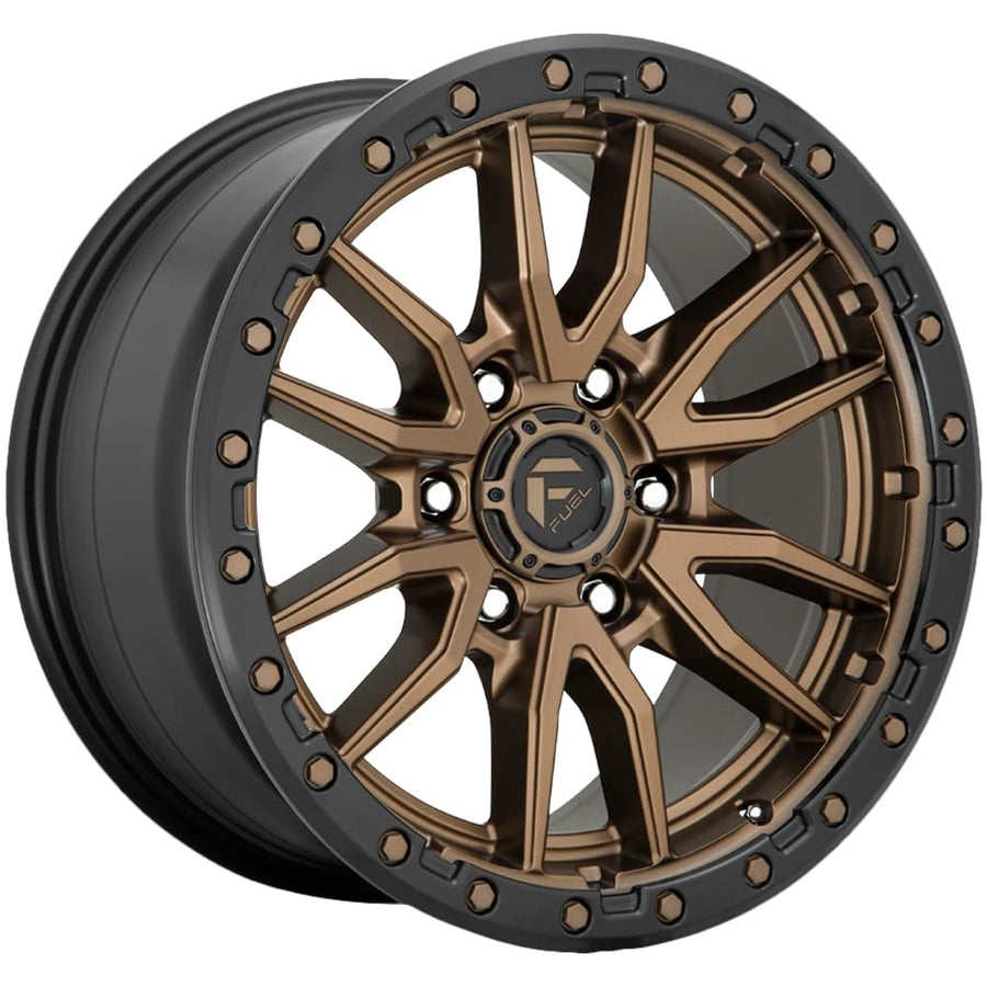 D681 REBEL FUEL OFF-ROAD 18X9, 6X5.5, 5.04, 1mm MATTE BRONZE BLACK BEAD RING - D68118908450