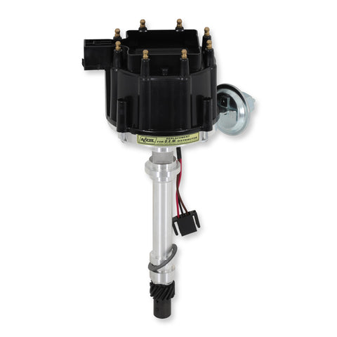 Ready to Run ACCEL 59107K Black Cap Distributor-No Coil HEI