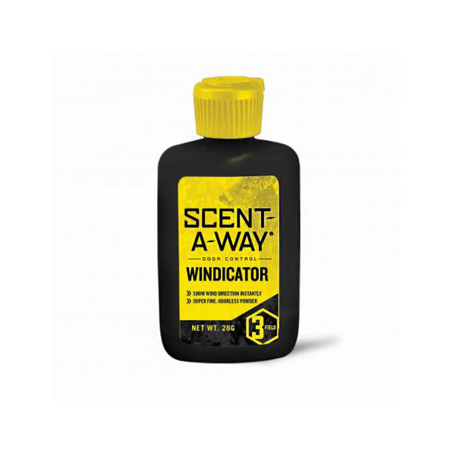 Scent-A-Way Hunters Specialties Windicator Portable Pocket Size Odorless Wind Direction Indicator Talcum Powder - 28 Grams