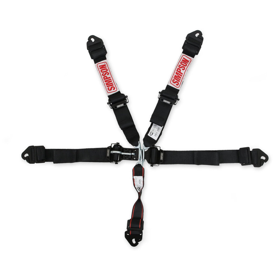 12LD5WC Simpson Racing Latch & Link Harness 2" Double Pull down SFI 16.1