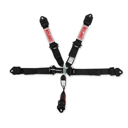 12LD5WC Simpson Racing Latch & Link Harness 2" Double Pull down SFI 16.1