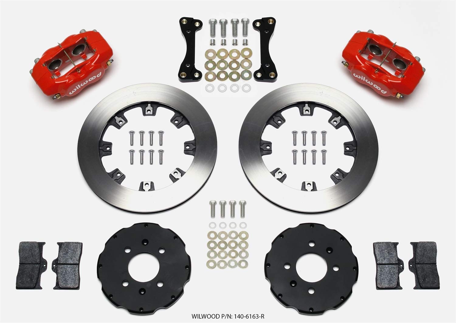 Front Hat Kit FDLI,12.19",Red