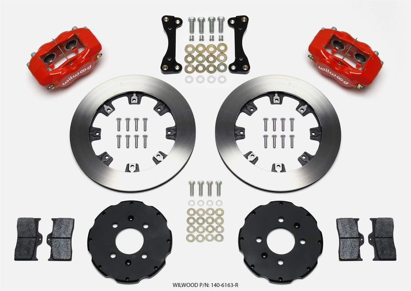 Front Hat Kit FDLI,12.19",Red