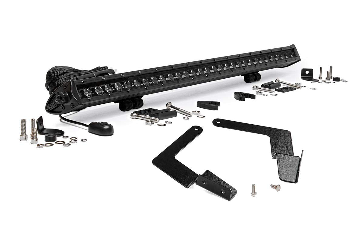 30" Rough Country Black Series LED Bumper Kit for 16-23 Toyota Tacoma - 70668