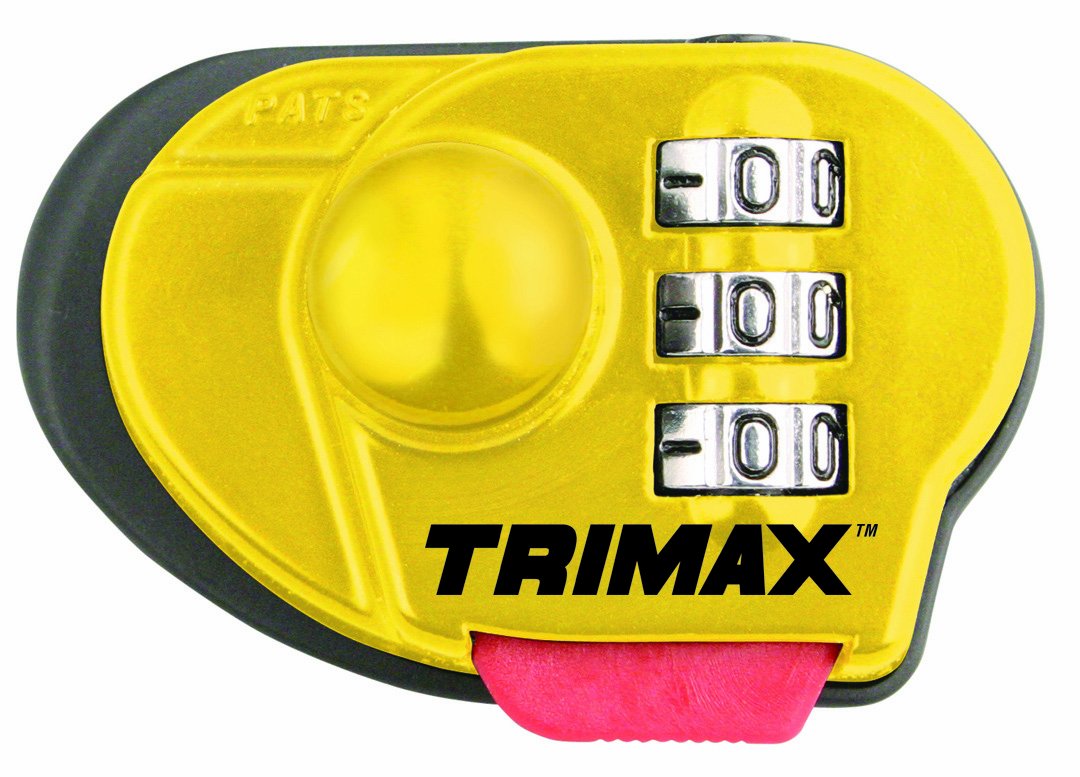 Trimax Combination Max-Scurity Gun Lock, 2 Pack of Tgcl44 TGCL244, Blister Packaging
