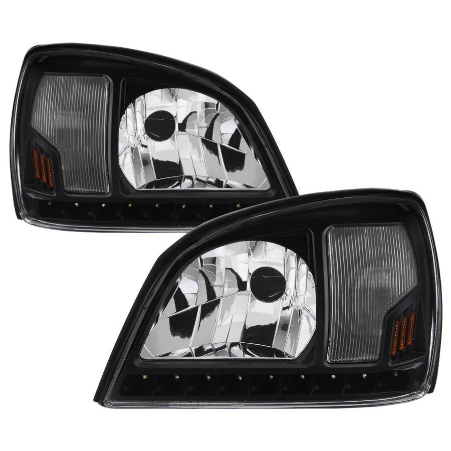 Crystal Xtune Headlights (HD-ON-CADDEV00-BK)