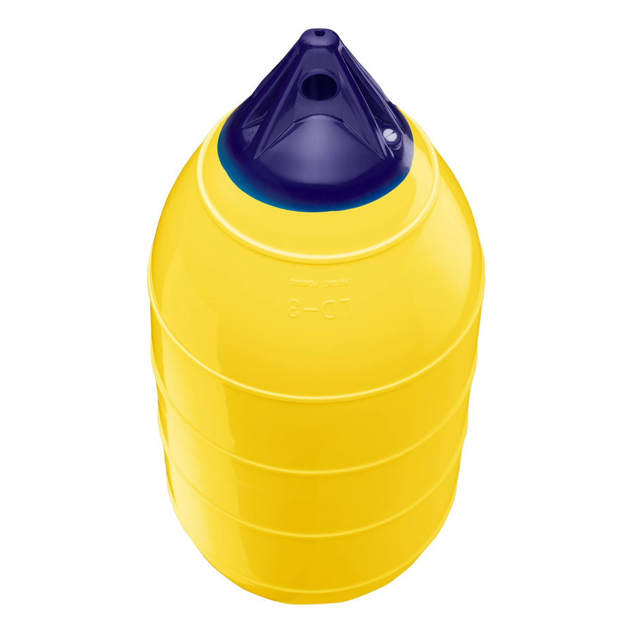 Polyform Low Drag Buoy LD-3 Standard Blue Ropehold - Yellow Series