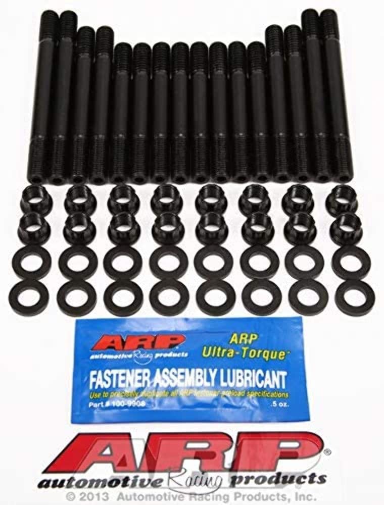 ARP Cylinder Head Kit, 12 Point Nuts, Chromoly, Black Oxide, Buick V6, Stud