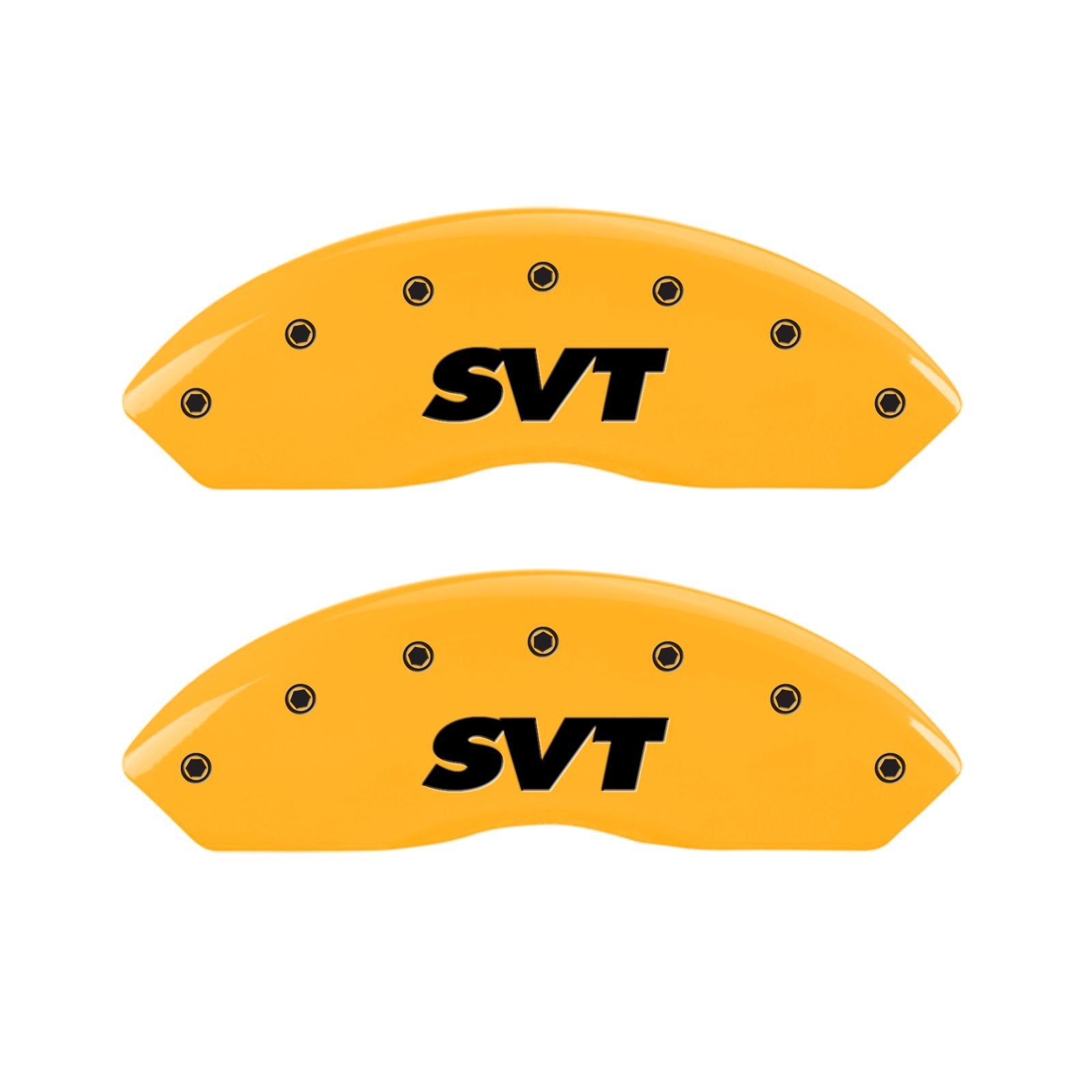 Caliper Covers MGP 10017SSVTYL, Yellow