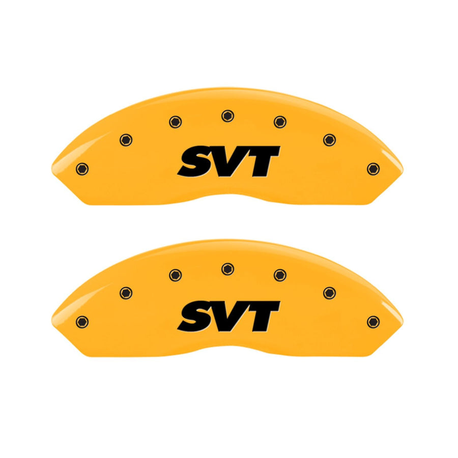 Caliper Covers MGP 10017SSVTYL, Yellow