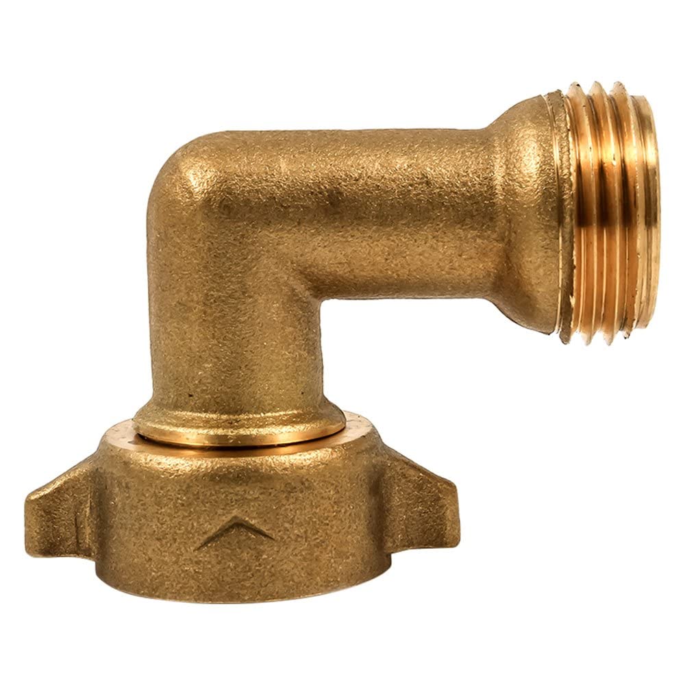 90 Degree Hose Elbow with Gripper, LLC (BAGGED)