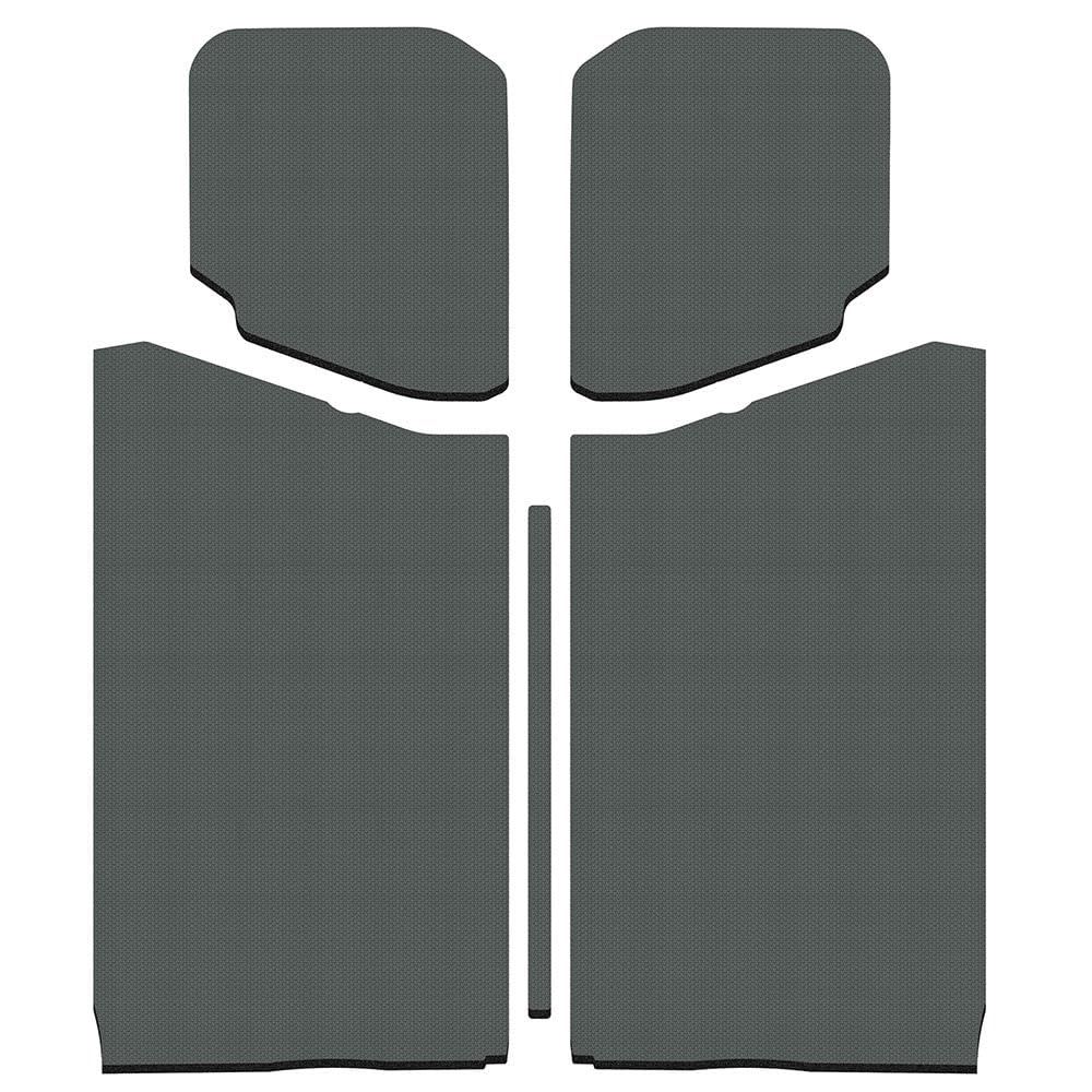 Boom Mat Design Engineering 50189 Grey Sound Deadening Headliner Compatible with 2-Door Jeep Wrangler JL (2018-up)