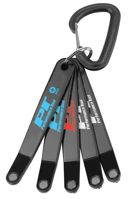 Low Profile Performance Tool W30977 Offset Screwdriver Set with 5 Popular Sizes, Corrosion-Resistant Steel Handles, and Compact Storage