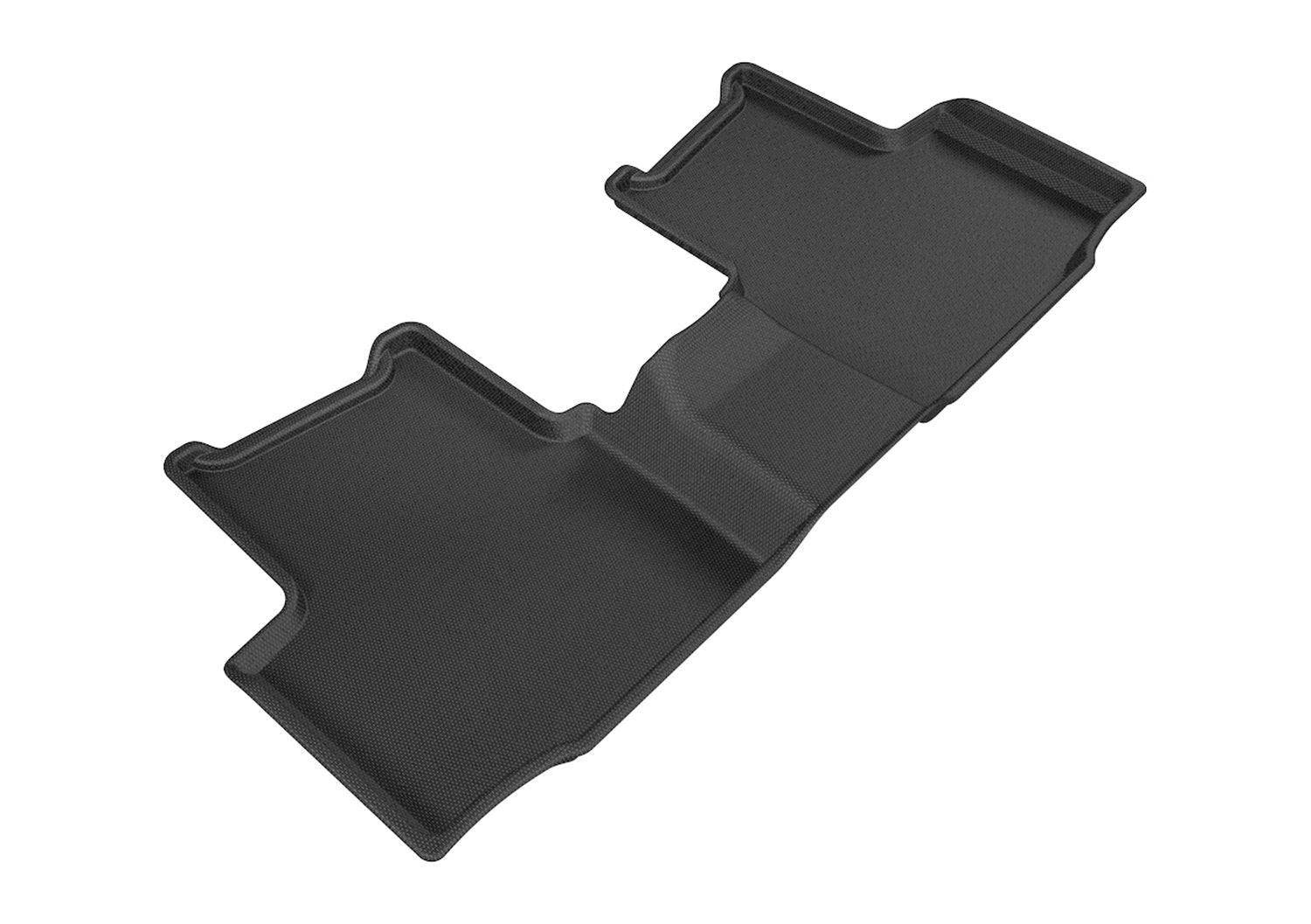 Second Row 3D MAXpider Custom Fit All-Weather Floor Mat for Select Chevrolet Cruze Models - Kagu Rubber (Black)