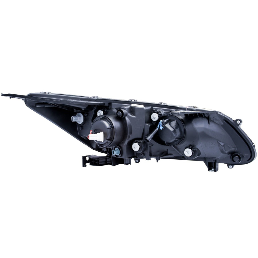 Chrome/Clear/Amber AnzoUSA Bar Style Projector Headlight for Honda Accord