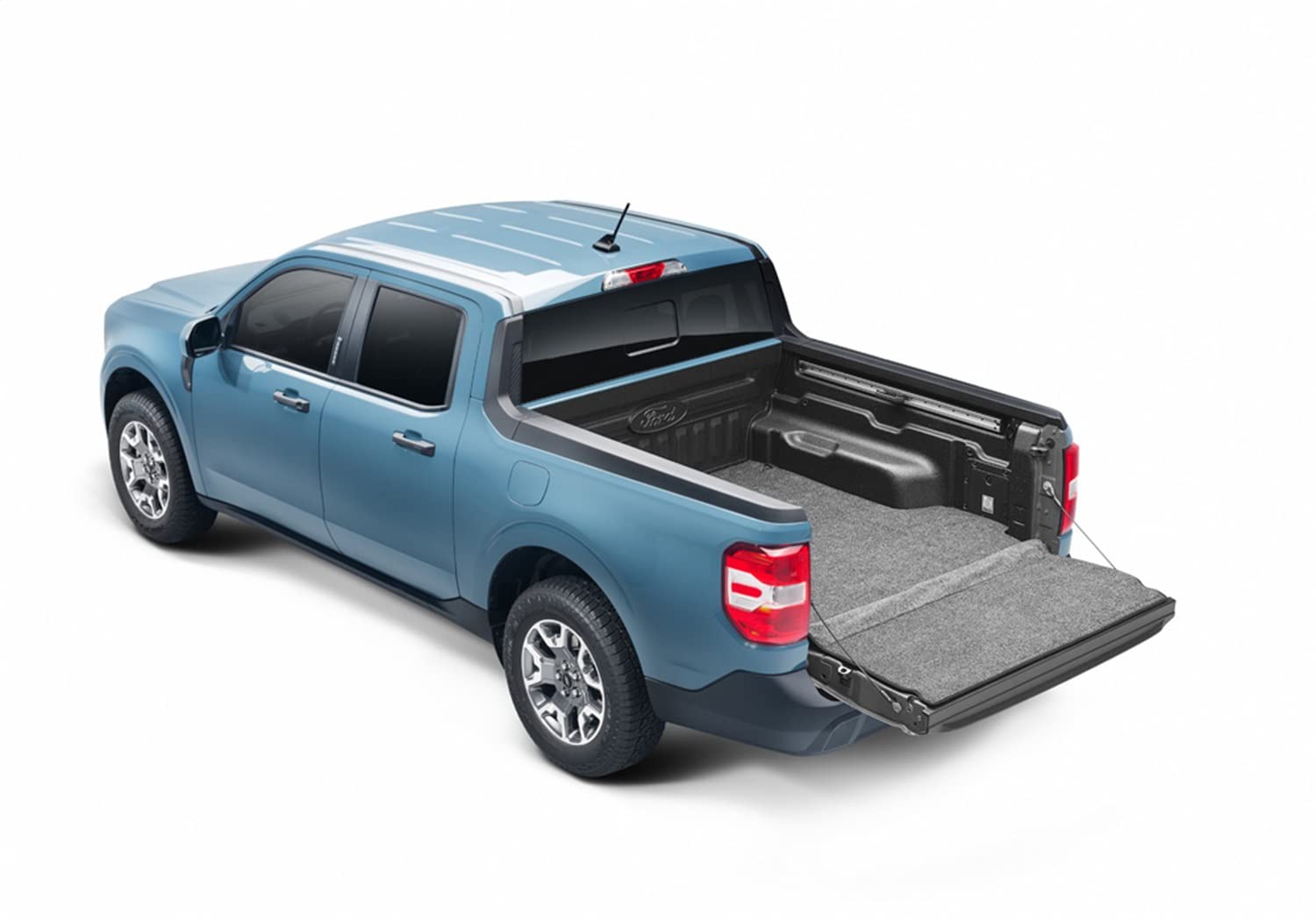 XLT Bedmat BedRug | Fits 2022-2026 Ford Maverick, 4.5' Bed, Models w/Non Liner/Spray-in | Charcoal Grey, XLTBMM22SBS