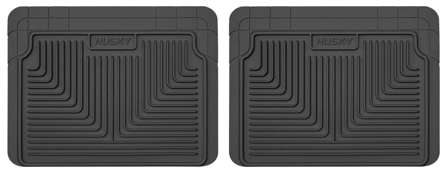 Heavy Duty Husky Liners 2nd Or 3rd Seat Floor Mats | 1997-1999 Acurca CL, 2001-2003 Acura CL, 1994-2001 Acura Integra, and More, Black | 52021