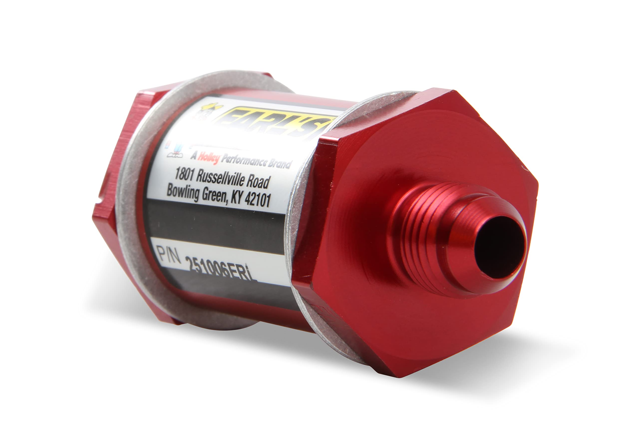 Red Anodized Aluminum Earl's -6AN Flapper Style Check Valve - Size 6 Flapper