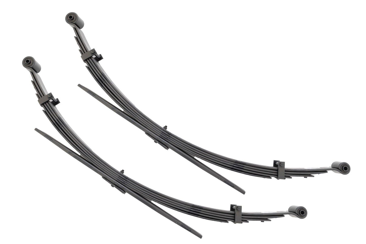 Rough Country 3" Leaf Springs Rear for 84-90 Ford Bronco/83-97 Ranger - 8031Kit