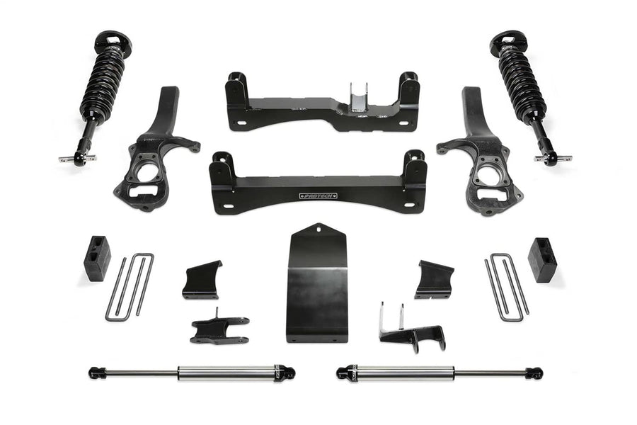 Fabtech Performance K1133DL Lift System w/Shocks 6 in. Lift Incl. Front Non Reservoir Coilovers And Rear Dirt Logic Shocks Lift System w/Shocks