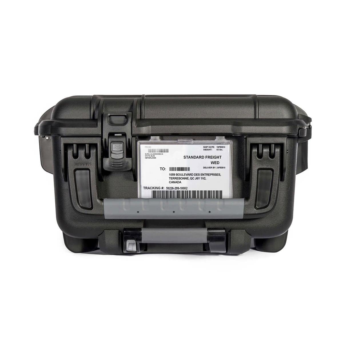 Wheeled Waterproof Hard Case Nanuk 962 with Cube Foam Insert, 31.1x19.5x11.1, Black