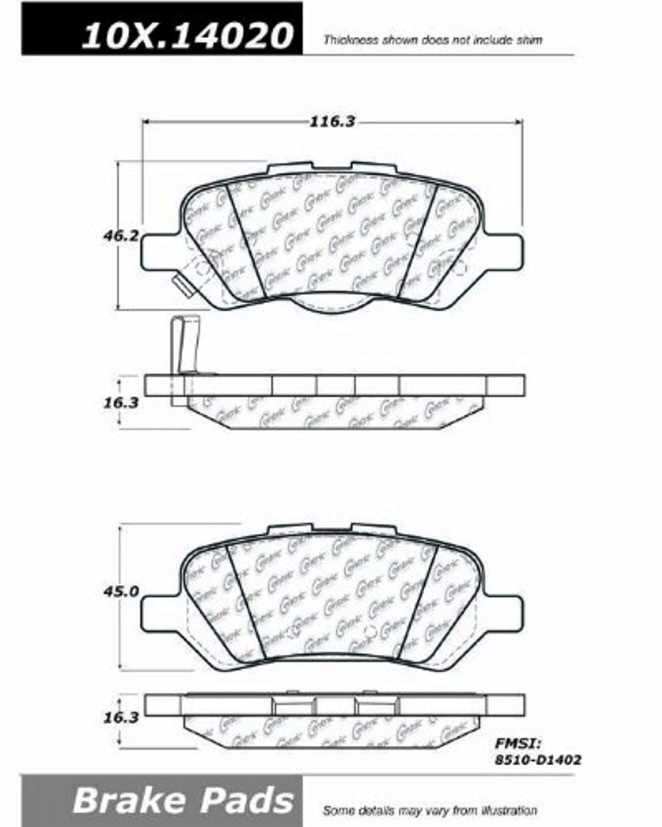 Premium StopTech Brake Pad 301.14020
