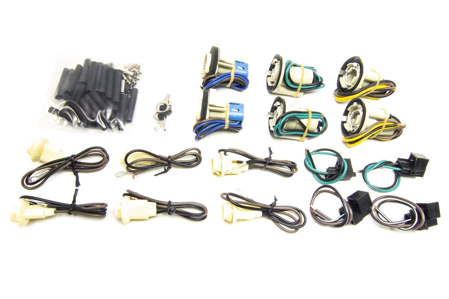 30353 Painless Performance Socket Pigtail Kit for 1988-1991 GMC Suburban with Dual Square Headlights