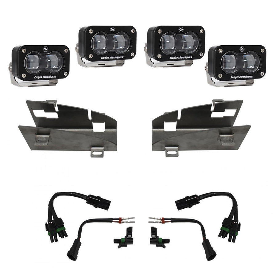 Baja Designs Dual Fog S2 Pocket Light Kit for Dodge Ram Rebel TRX 2019+