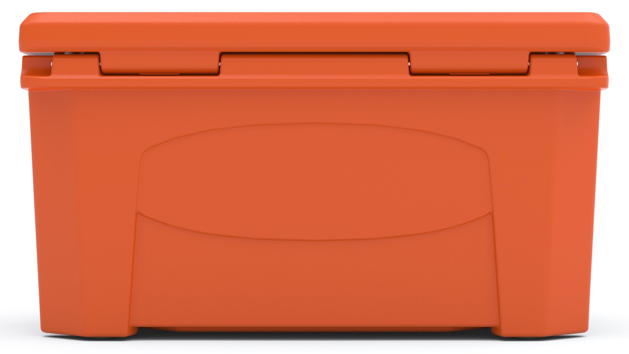 45 Cooler Grizzly | 45 qt Ice Chest Durable Rotomolded Insulated | Made in The USA | Warranty for Life | for Beach Boat Camping Fishing Hunting | G45 | Orange