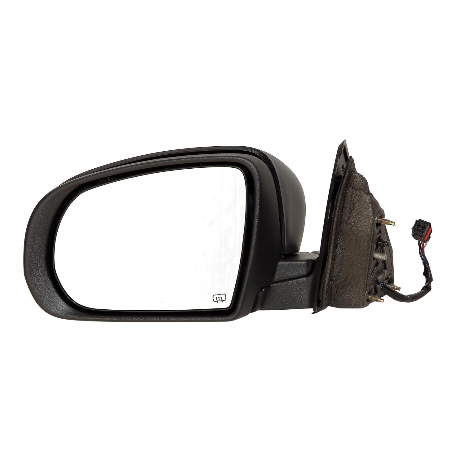 DOT Certified Mirror ACK For Jeep Cherokee 2014 15 16 17 2018 Power Heated Black Driver Side (Textured) | 68164061AD | CH1320373
