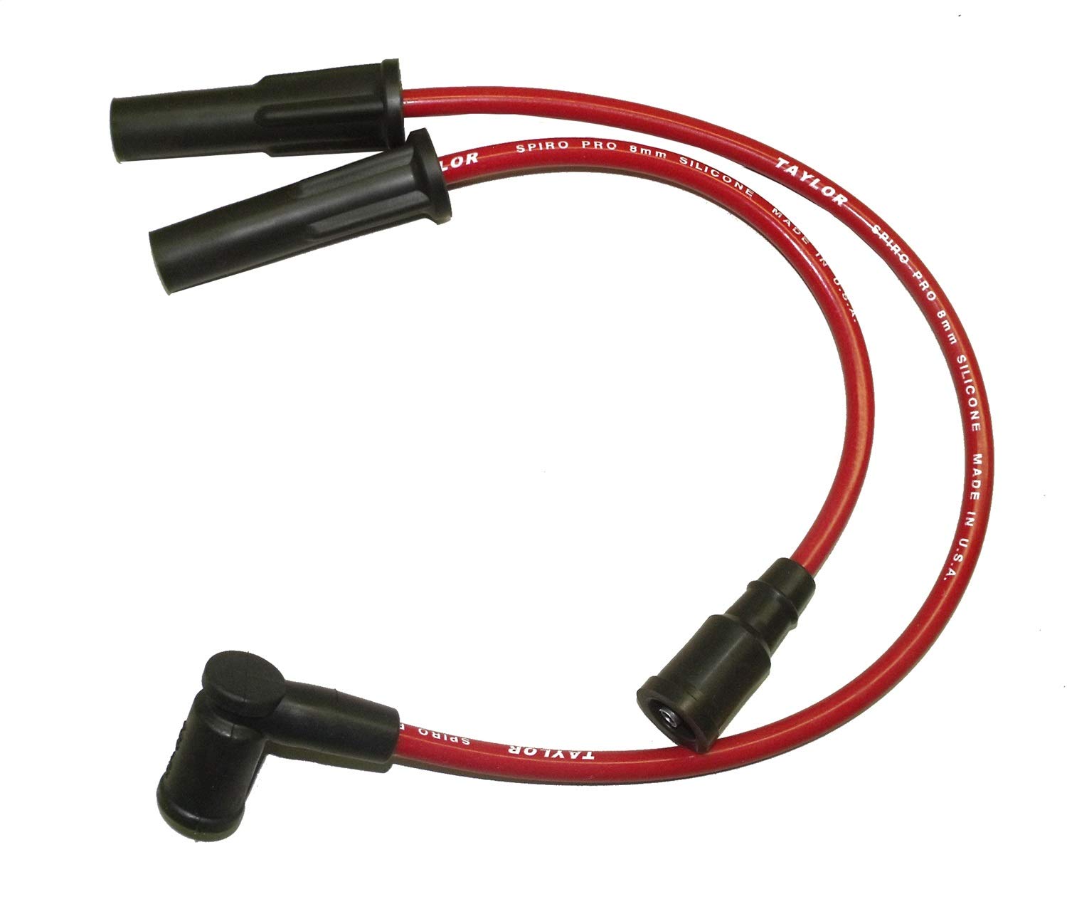 8mm Taylor Cable Spiro Pro red MC 10263
