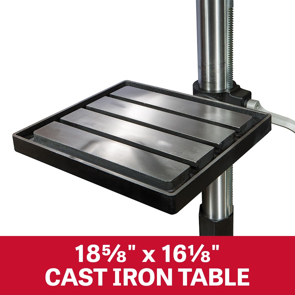22-Inch JET Floor Drill Press, 12 Speed, 1-1/2 HP, 115/230V 1Ph (Model IDP-22)