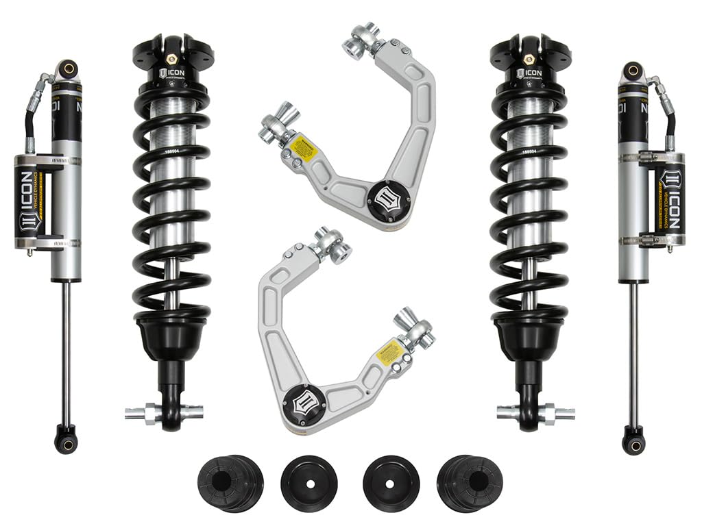 19-21 Ford Ranger ICON, 0-3.5" Lift, Stage 3 Susp System, Billet UCA Al Knuckle