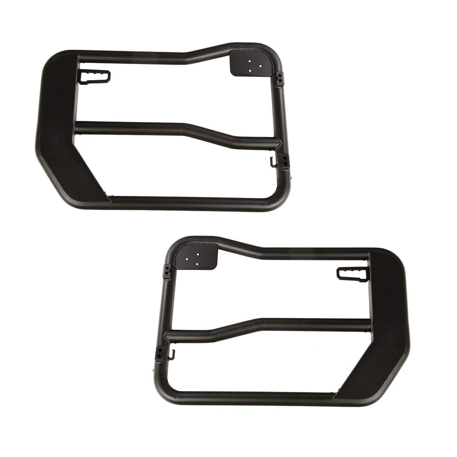 Fortis Tube Doors Rugged Ridge for Jeep Wrangler/Gladiator | Front | 11509.13 | Fits 2018-2025 Jeep Wrangler JL; 2020-2025 Jeep Gladiator JT