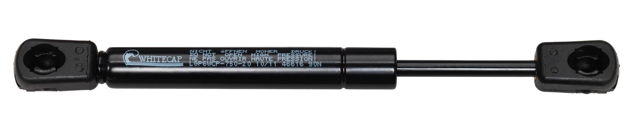 G-3460 Gas Spring Whitecap Industries (Length: 20" Extended/12" Compressed), Black Nitrate