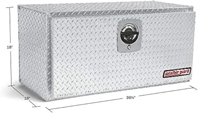 636002 WEATHER GUARD Underbed Tool Box, Aluminum