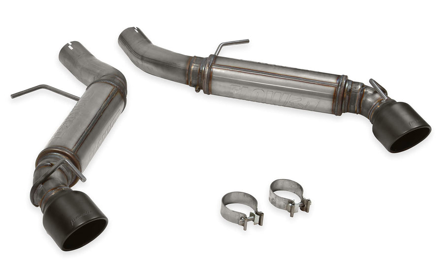 Flowmaster FlowFX 717828 Axle-Back Exhaust Kit 3 Inch 409 Stainless Steel 4.5 Black Ceramic Coated 304 Stainless Steel Tips Compatible with 2016-2024 Chevy Camaro SS 6.2L