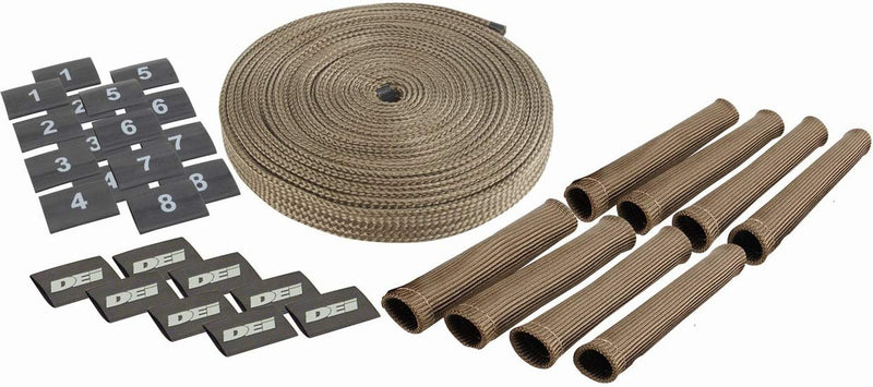 Protect-A-Boot and Wire Design Engineering 010705 Titanium 8-Cylinder Kit for Spark Plug Boot and Wire Protection