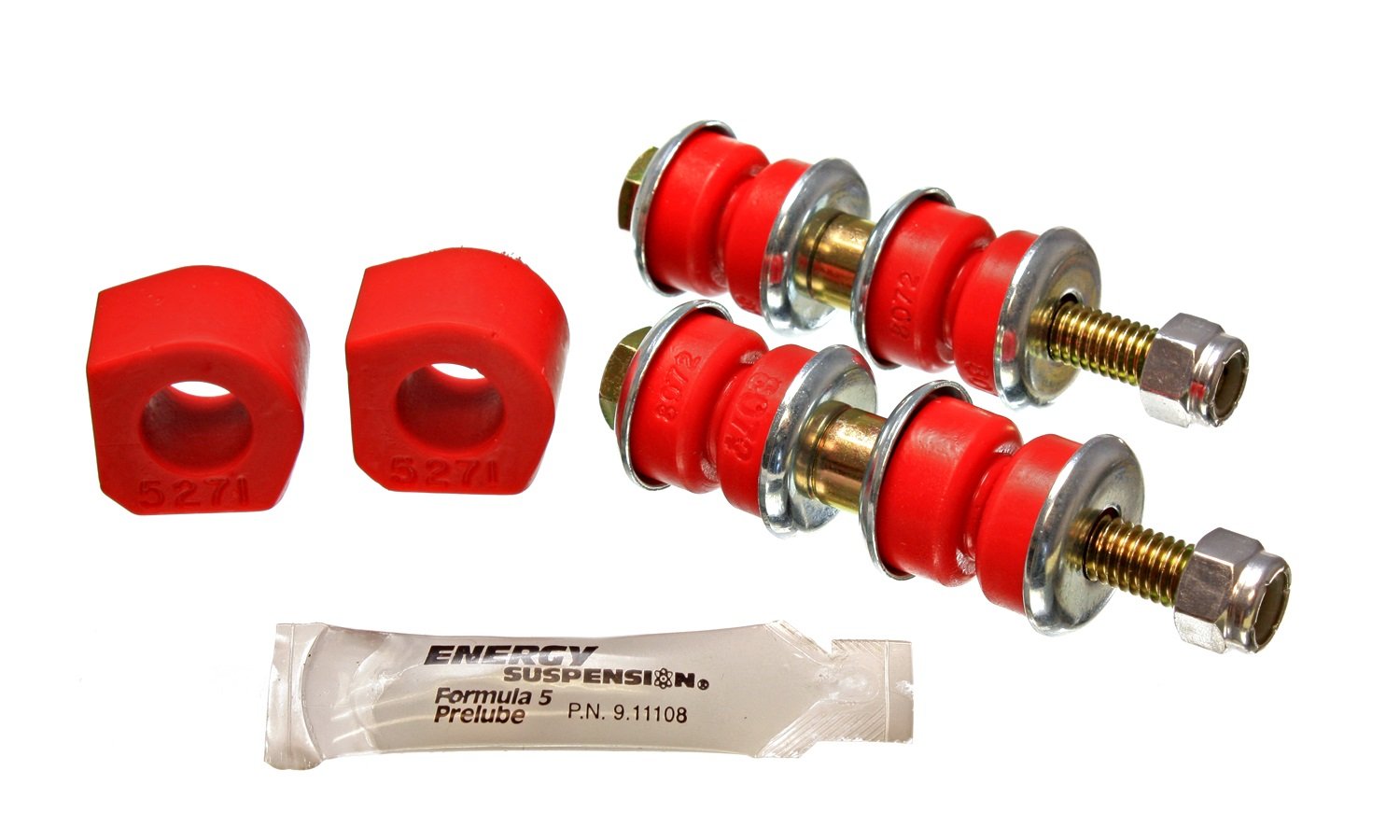 16.5101R Energy Suspension Front Stabilizer Bar with End Links for Honda