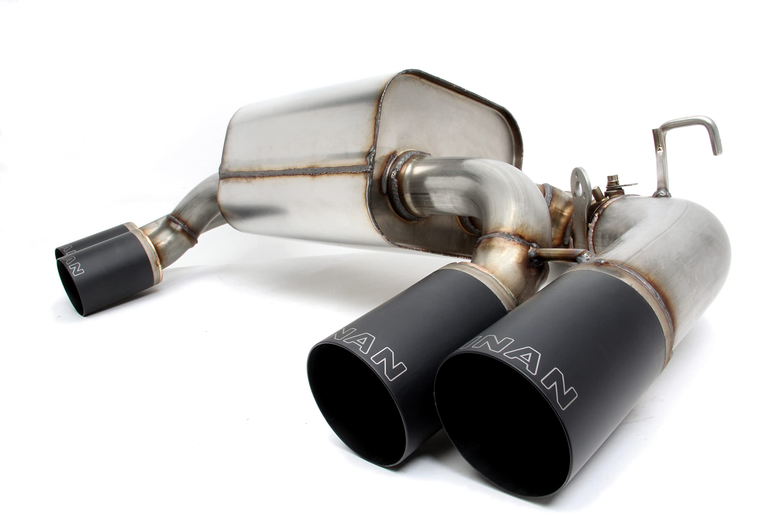 Dinan Free Flow D660-0056-BLK Axle-Back Exhaust Compatible with 2016-2018 BMW M2