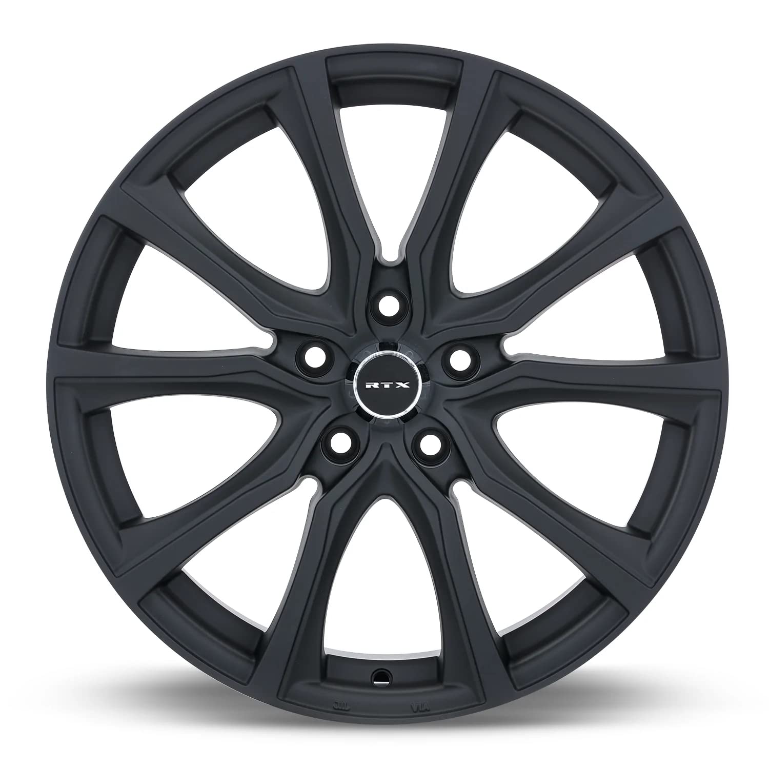 Contour RTX Custom Wheel - 16x7, 40 Offset, 5x108 Bolt Pattern, 63.4mm Hub - Matte Black Rim
