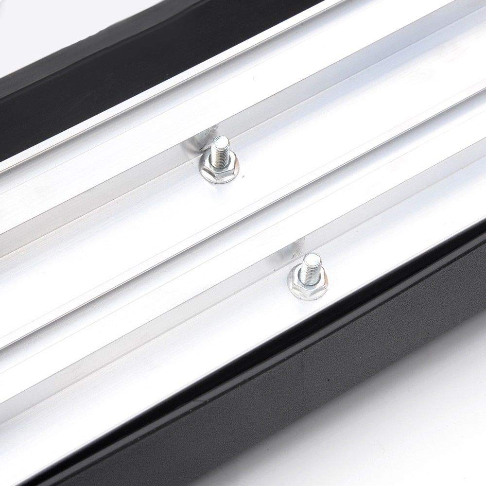 OEM Replica Black Horse Running Boards Compatible with 2014-2019 Toyota Highlander-RTOHI-14