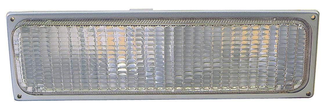 For Chevy/GMC C/K 10 Truck 90-93 / Suburban/Blazer/Yukon 92-93 Parking Signal Light Driver Side GRAY COMPOSITE HL | DOT Certified 5975423 | GM2520108
