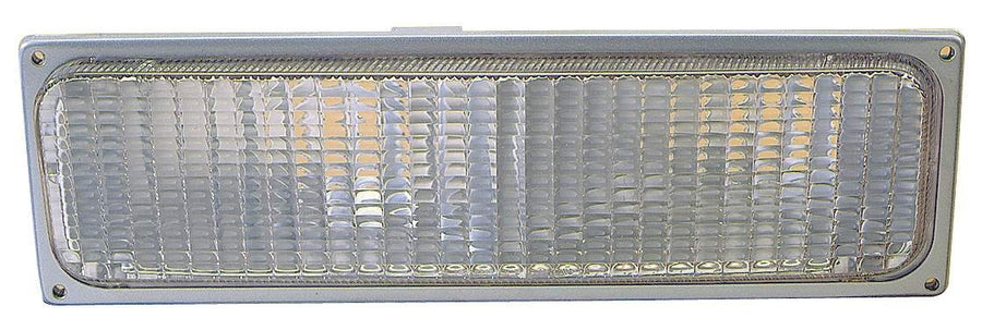 For Chevy/GMC C/K 10 Truck 90-93 / Suburban/Blazer/Yukon 92-93 Parking Signal Light Driver Side GRAY COMPOSITE HL | DOT Certified 5975423 | GM2520108