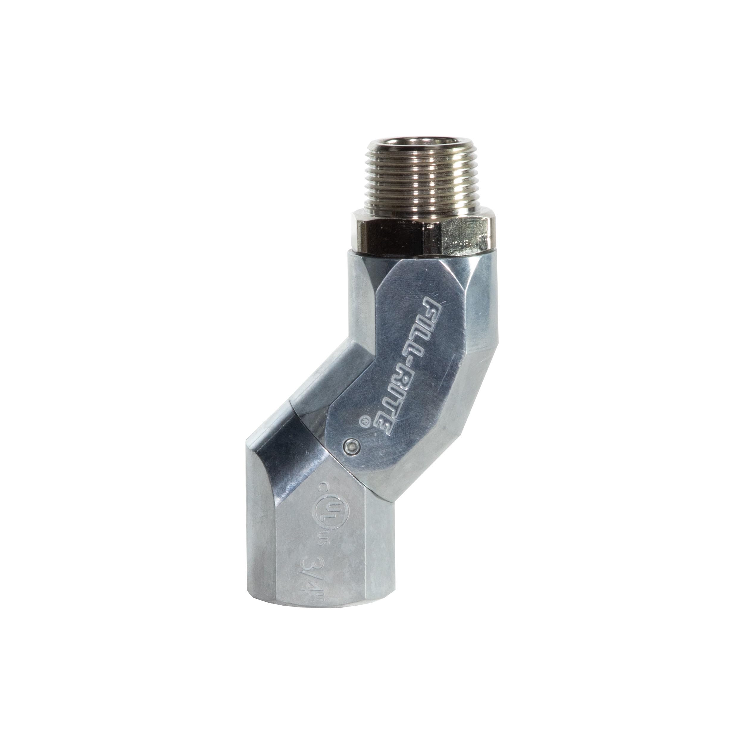 3/4 Inch Fill Rite S075H1314 Multi Plane Swivel with 360 Degree Swivel and Double O Ring Seals for Fuel Transfer Pumps and Hoses