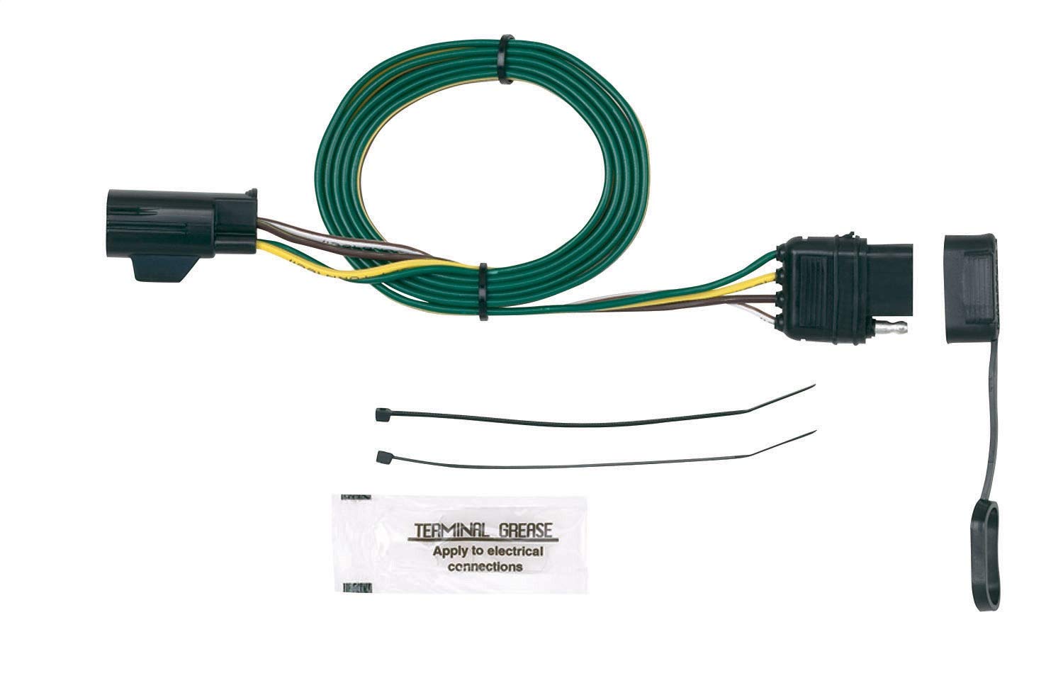 Hastings Premium Filters Hopkins Towing Solutions 11141265 Plug-In Simple Vehicle to Trailer Wiring Kit
