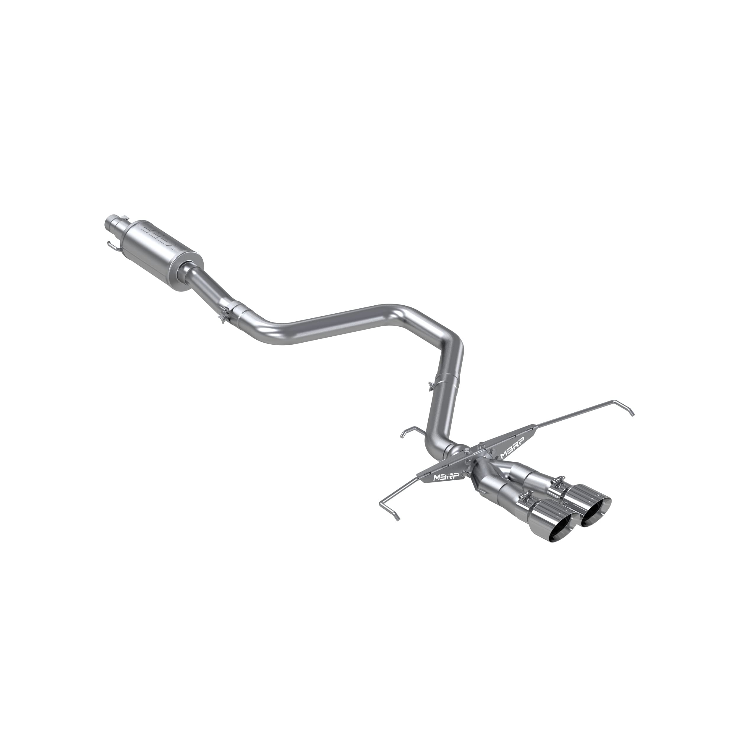 MBRP 2019+ For Hyundai Veloster Turbo Cat Back - Aluminized